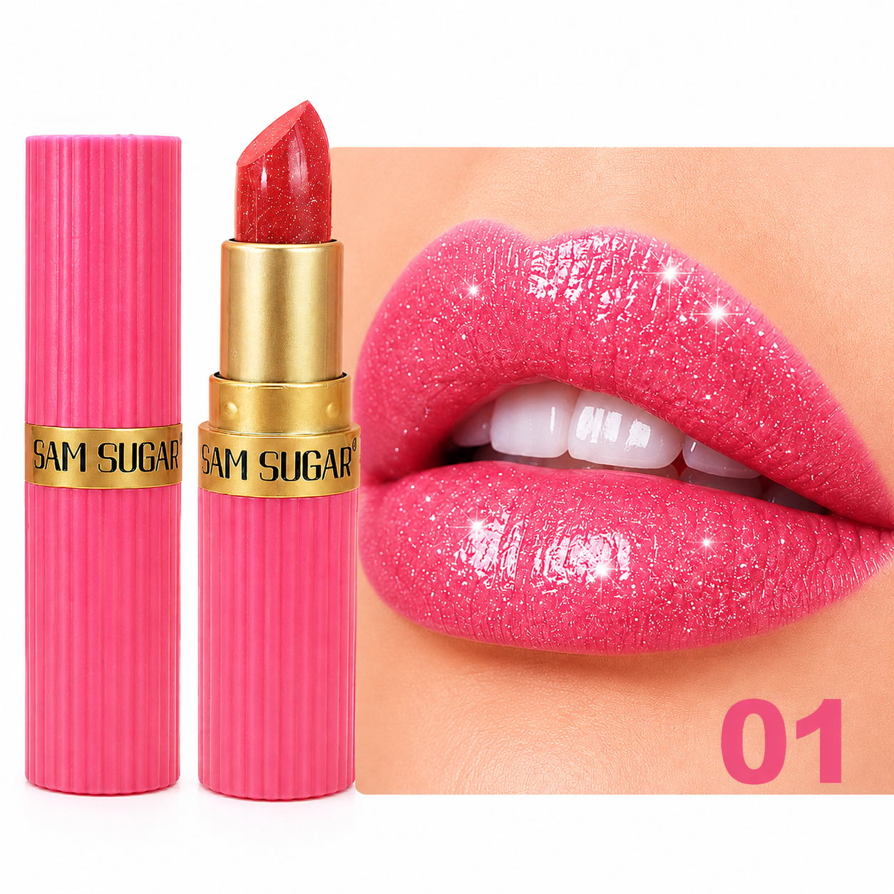 Metallic Shimmer Lipstick