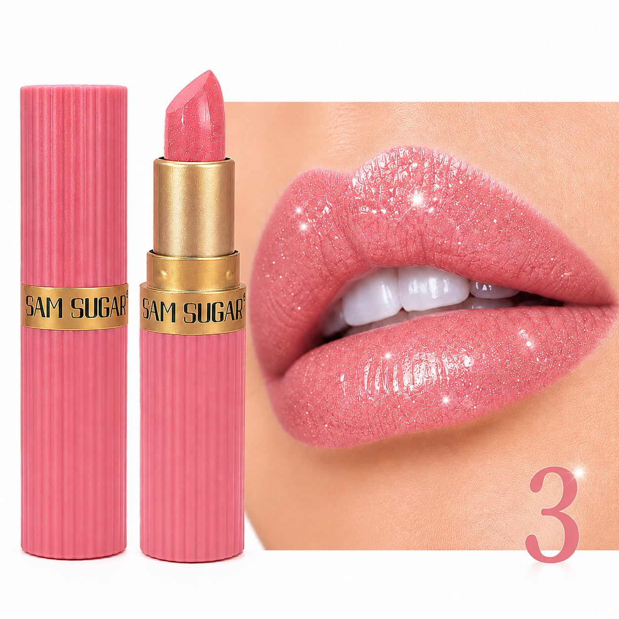 Metallic Shimmer Lipstick