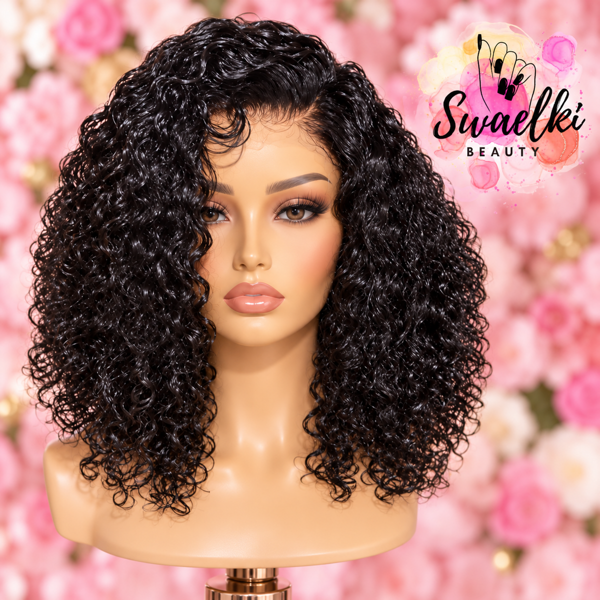 Jerry Curl / Water Wave 13×4 Transparent Lace